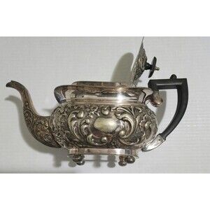 I.F.S. Ltd Made in Sheffield England Silver Plated Teapot Hand with Hummer Mark